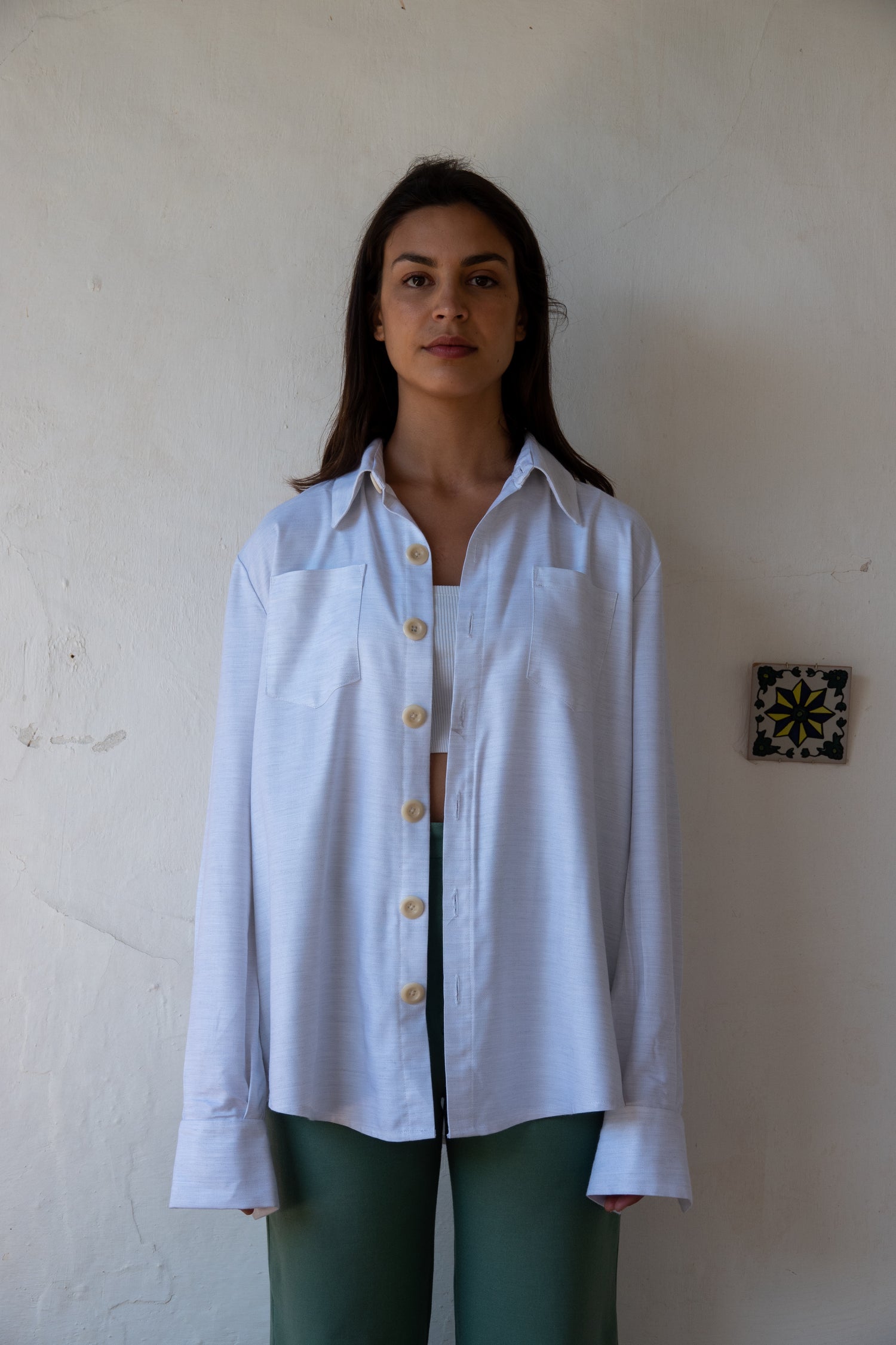 Chemise Valdemossa - Blanche