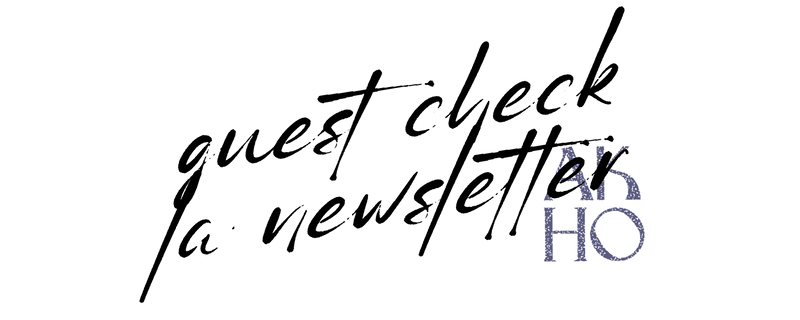 GUEST CHECK,LA NEWSLETTER